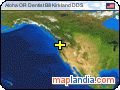 Aloha OR Dentist Bill Kirkland DDS  satellite map
