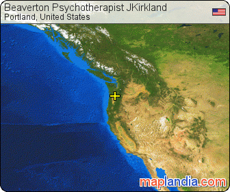 Beaverton Psychotherapist JKirkland satellite map