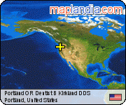 Portland OR Dentist B Kirkland DDS  satellite map