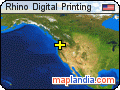 Rhino Digital Printing satellite map