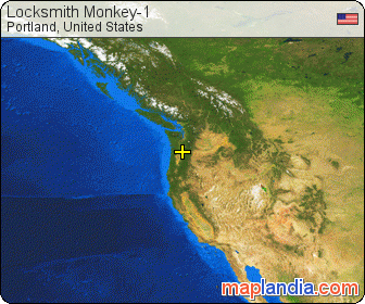 Locksmith Monkey-1 satellite map