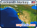 Locksmith Monkey satellite map