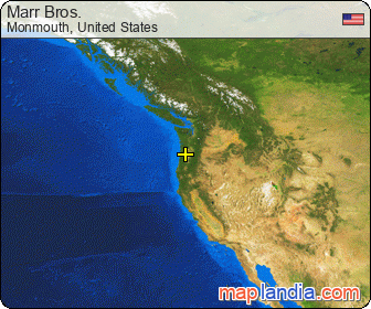 Marr Bros. satellite map