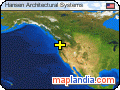 Hansen Architectural Systems satellite map