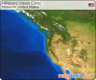 Hillsboro Vision Clinic satellite map