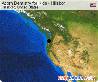 Acorn Dentistry for Kids - Hillsbor satellite map