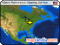 Metro Restoration Cleaning Service satellite map