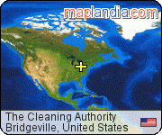 The Cleaning Authority satellite map