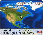 Dentist Dr. Lisa Matisko satellite map