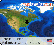 The Bee Man satellite map