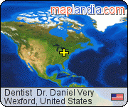 Dentist  Dr. Daniel Very satellite map