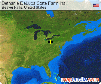 Bethanie DeLuca State Farm Ins. satellite map