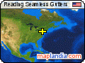 Reading Seamless Gutters satellite map