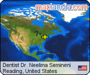 Dentist Dr. Neelima Semineni satellite map