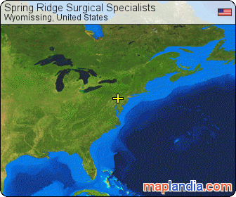 Spring Ridge Surgical Specialists satellite map