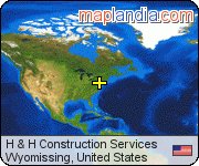 H & H Construction Services satellite map