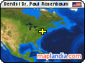 Dentist Dr. Paul Rosenbaum satellite map