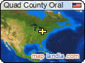 Quad County Oral satellite map