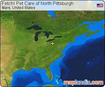 Fetch! Pet Care of North Pittsburgh satellite map