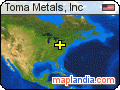 Toma Metals, Inc satellite map
