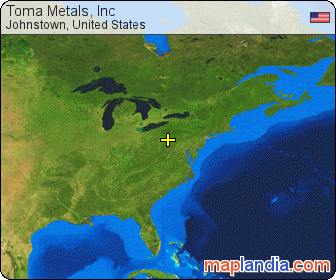 Toma Metals, Inc satellite map