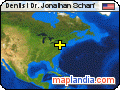 Dentist Dr. Jonathan Scharf  satellite map