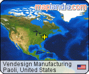 Vendesign Manufacturing satellite map