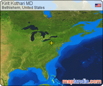 Kirit Kothari MD satellite map