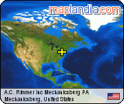 A.C. Rimmer Inc Mechanicsburg PA satellite map