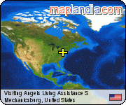 Visiting Angels Living Assistance S satellite map