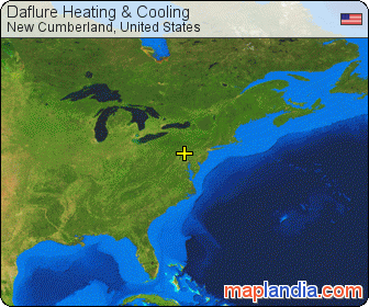 Daflure Heating & Cooling satellite map