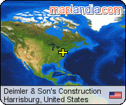 Deimler & Son's Construction satellite map