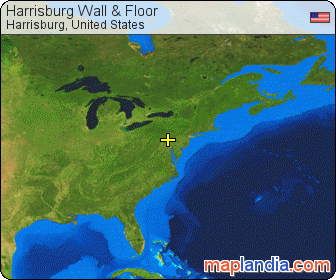 Harrisburg Wall & Floor satellite map