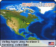 Visiting Angels Living Assistance S satellite map