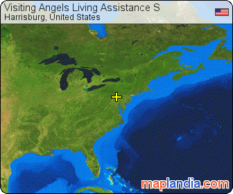 Visiting Angels Living Assistance S satellite map