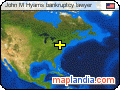 John M Hyams bankruptcy lawyer satellite map