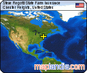 Steve Regotti State Farm Insurance satellite map