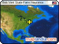 Bob Vent State Farm Insurance satellite map