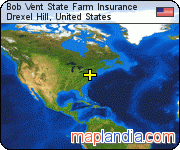 Bob Vent State Farm Insurance satellite map