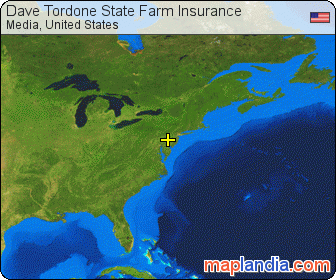 Dave Tordone State Farm Insurance satellite map