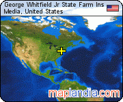 George Whitfield Jr State Farm Ins satellite map