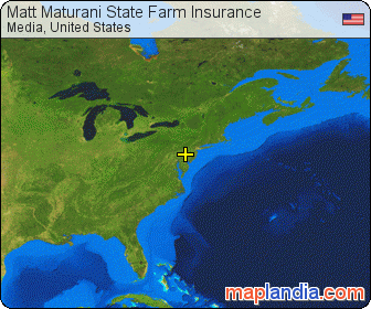 Matt Maturani State Farm Insurance satellite map