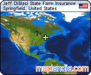 Jeff DiBlasi State Farm Insurance satellite map