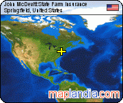 John McDevitt State Farm Insurance satellite map