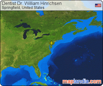 Dentist Dr. William Hinrichsen satellite map