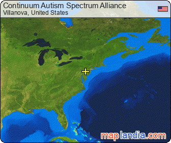 Continuum Autism Spectrum Alliance  satellite map
