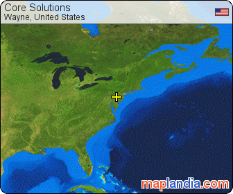 Core Solutions satellite map