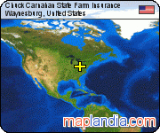 Chuck Carnahan State Farm Insurance satellite map