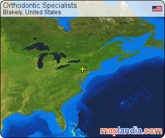 Orthodontic Specialists satellite map