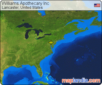 Williams Apothecary Inc satellite map